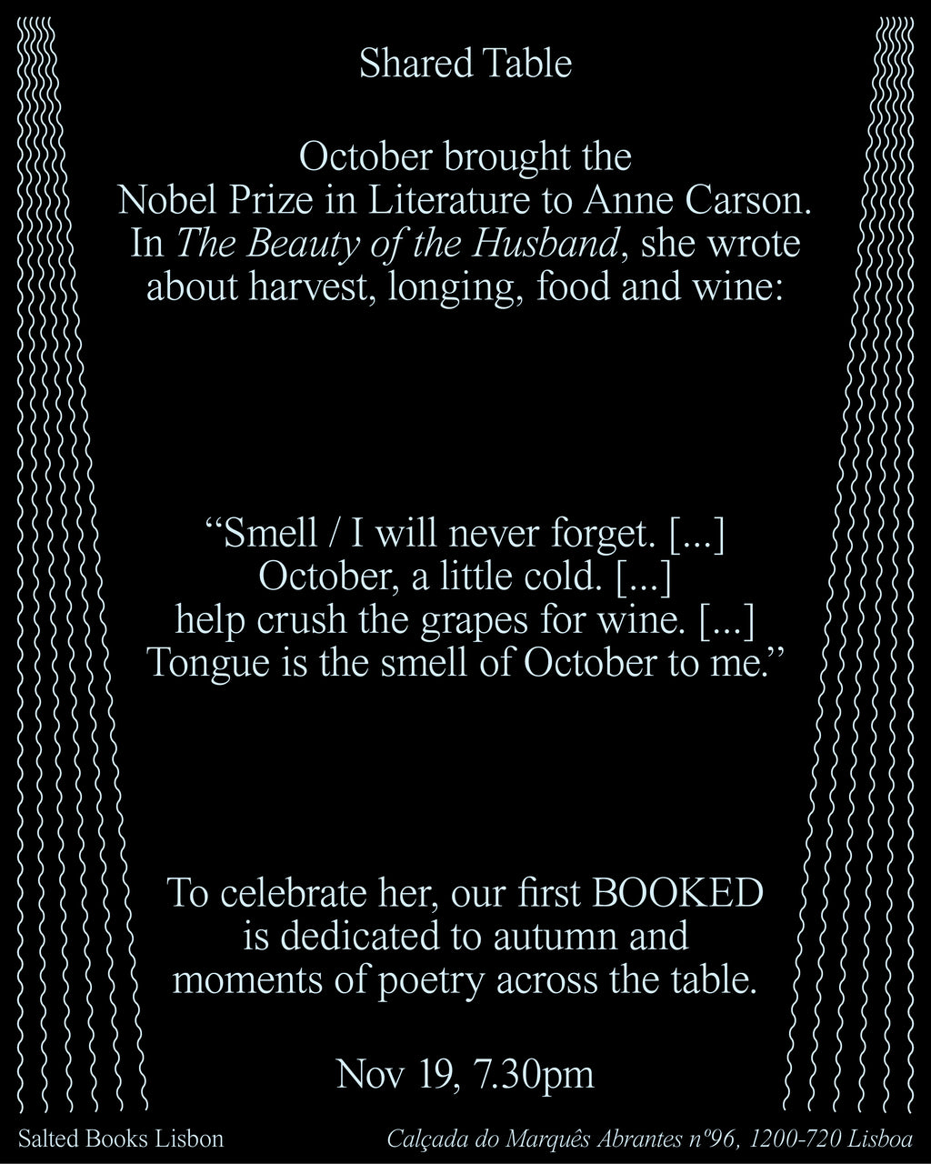 BOOKED — Vol. 1 (with Chef Lyndell, from PRIMAL CAFE)