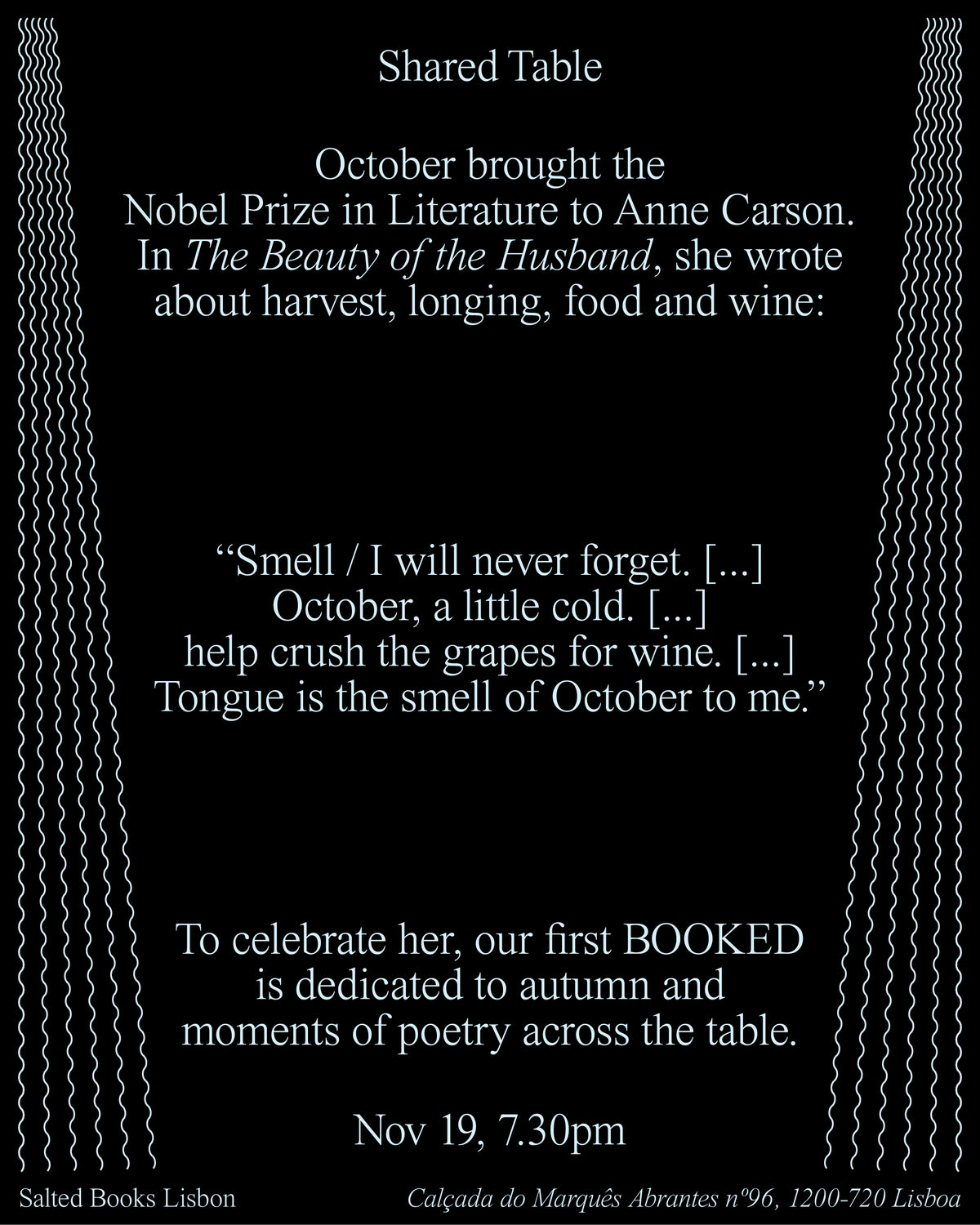 BOOKED — Vol. 1 (with Chef Lyndell, from PRIMAL CAFE)