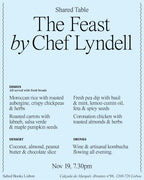 BOOKED — Vol. 1 (with Chef Lyndell, from PRIMAL CAFE)