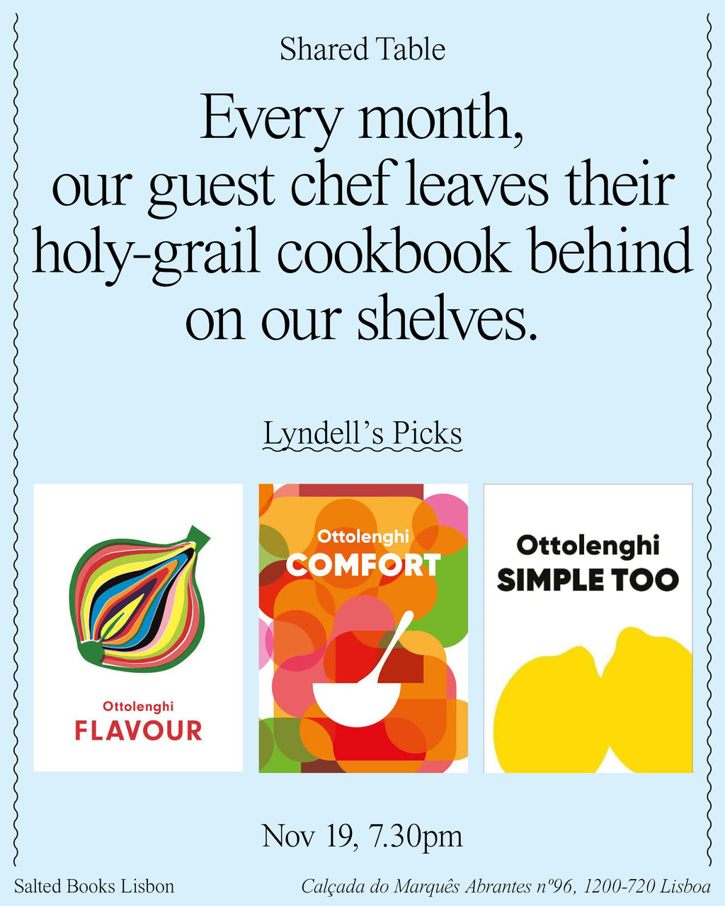 BOOKED — Vol. 1 (with Chef Lyndell, from PRIMAL CAFE)