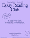 Essay Reading Club - Session #4