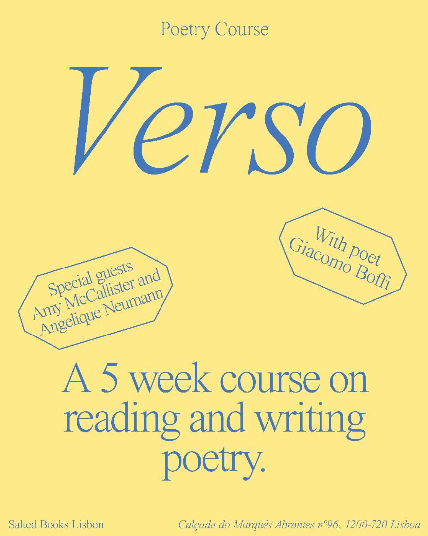 Verso: 5-Week Poetry Course