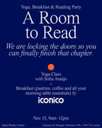 A Room to Read (November Edition)