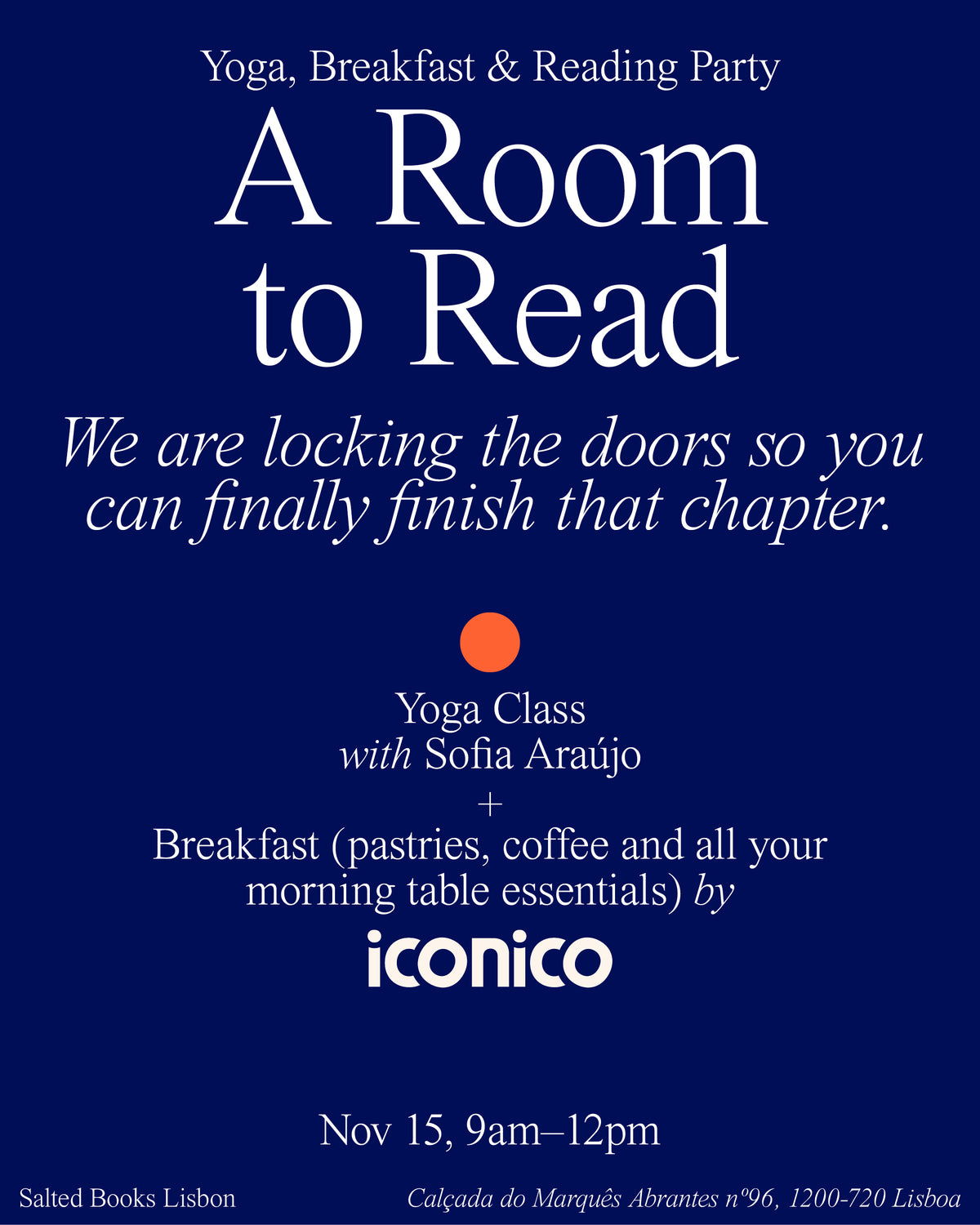A Room to Read (November Edition)