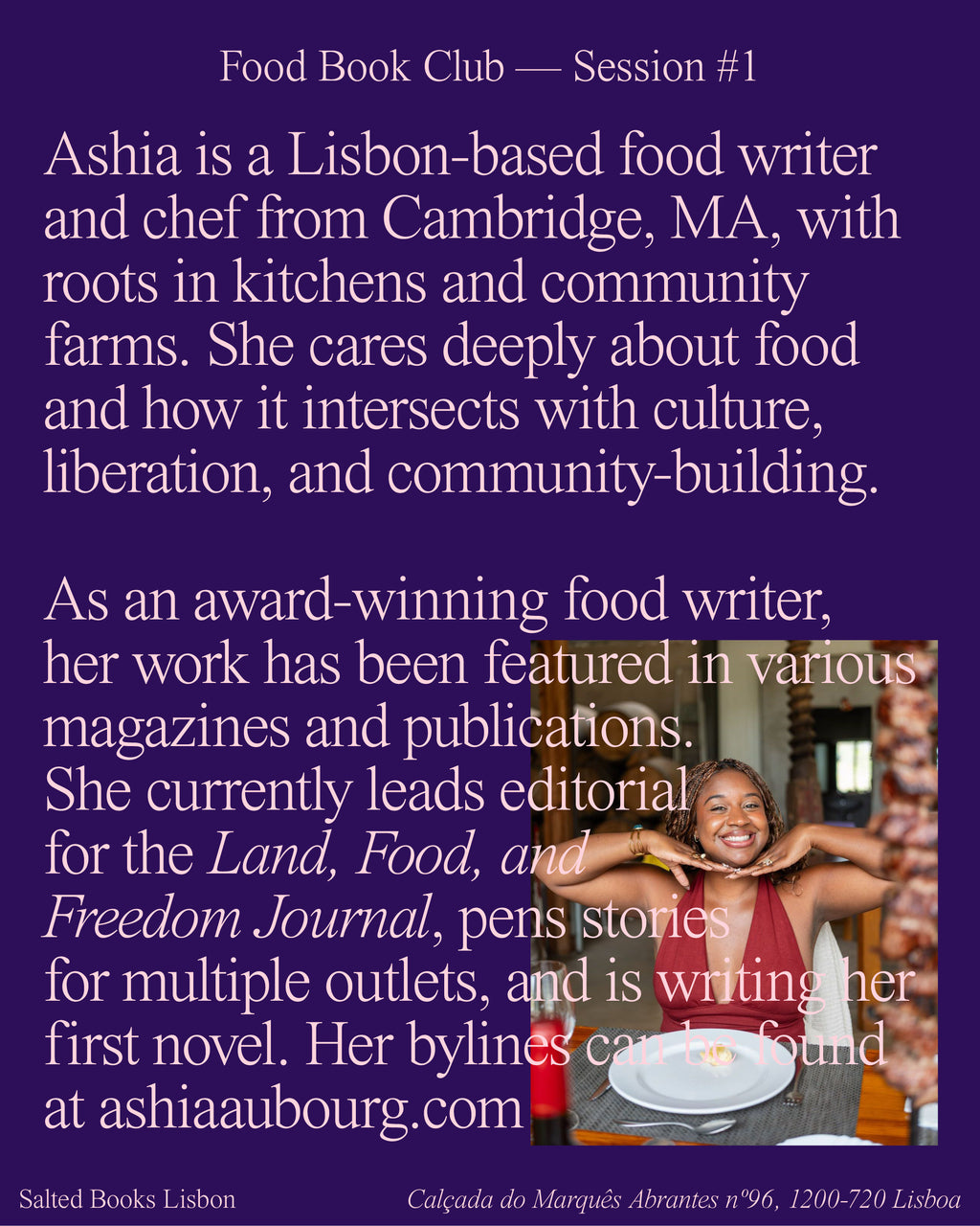 Food Literature Book Club - Session #1