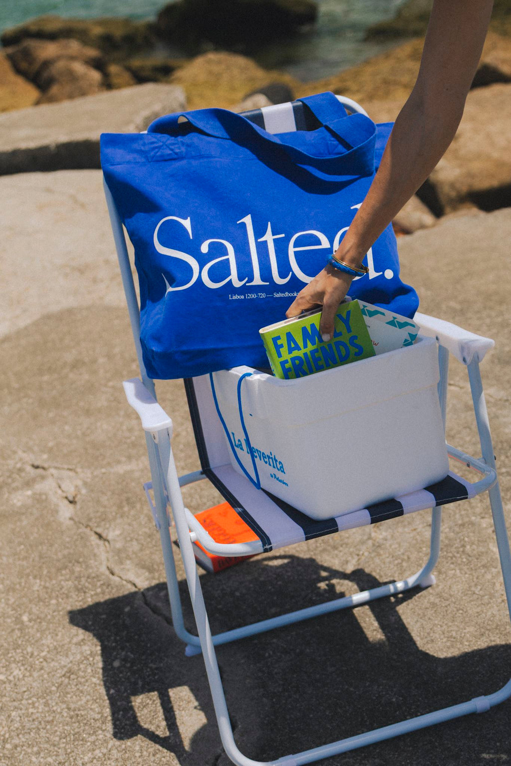 Salted Blue Tote