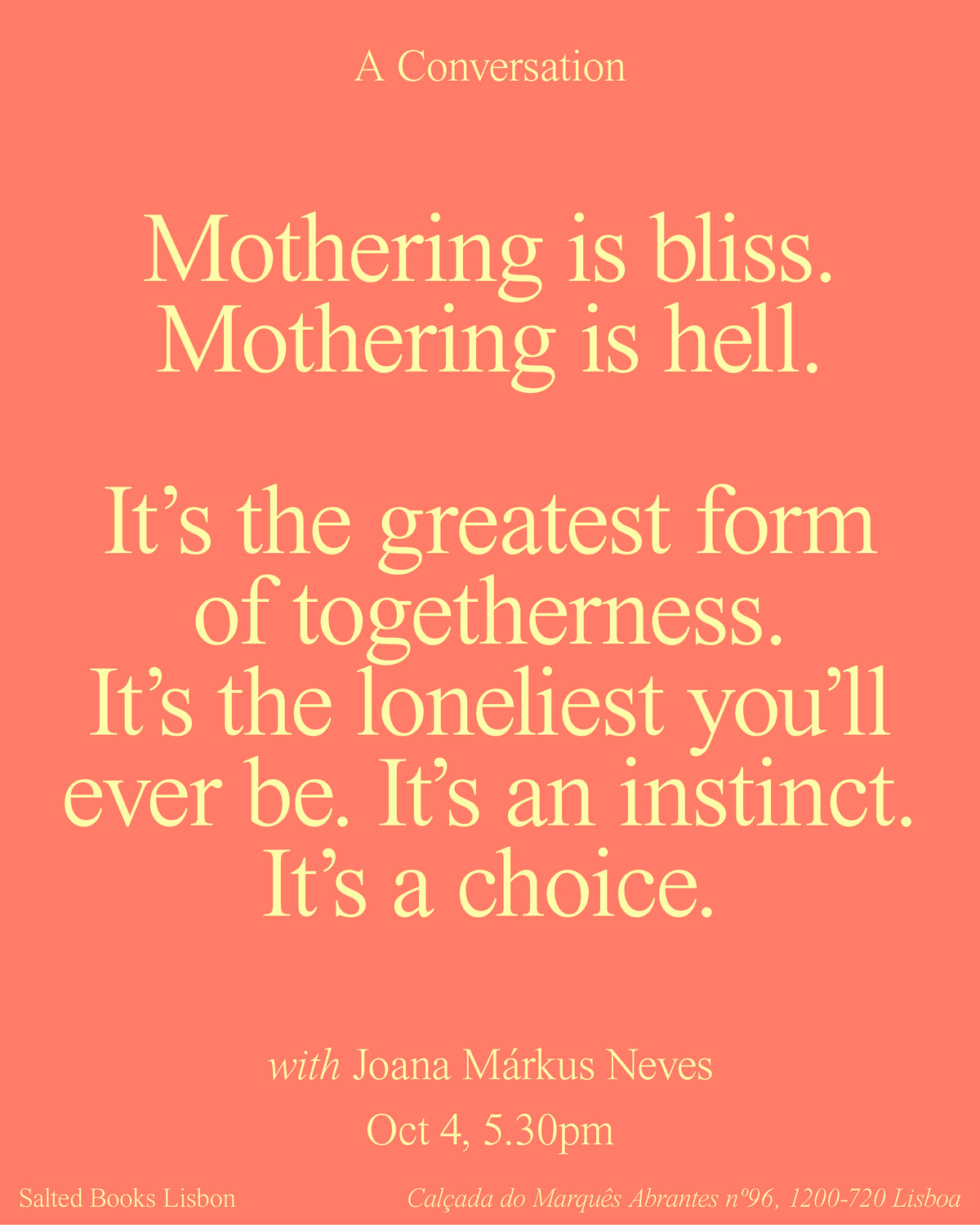 Othering/Mothering — A Conversation