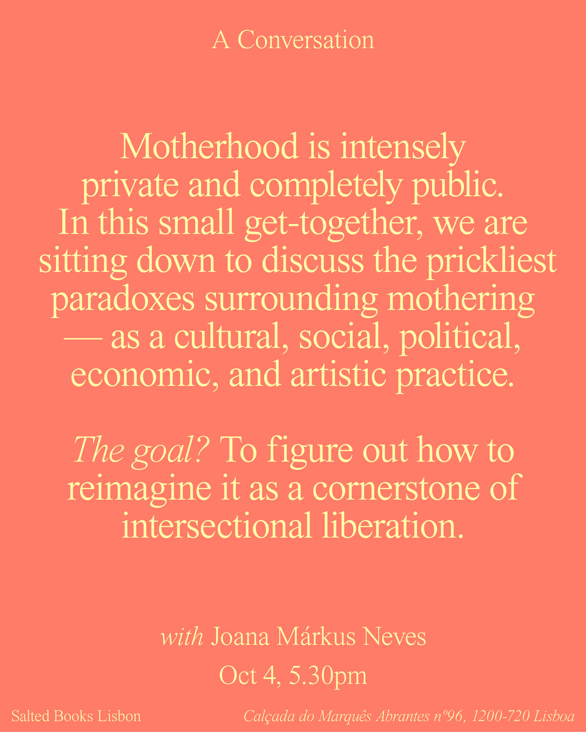 Othering/Mothering — A Conversation