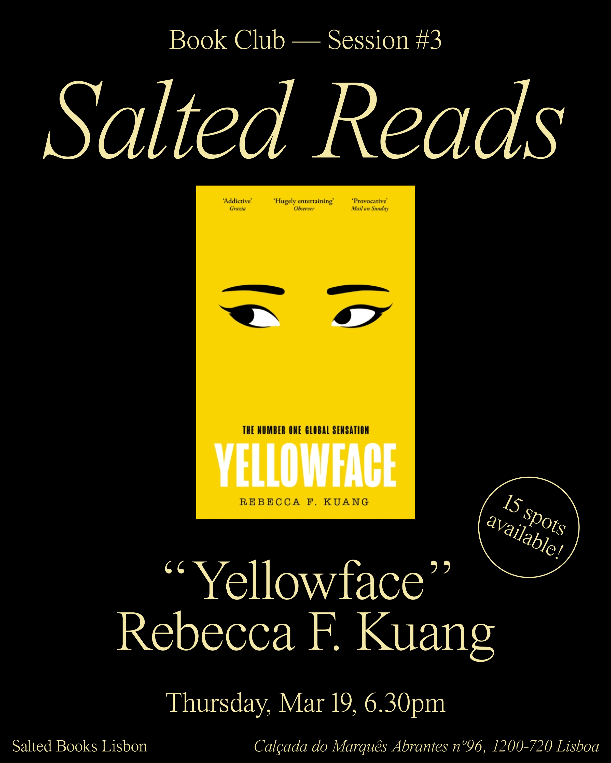Salted Reads - Session #3