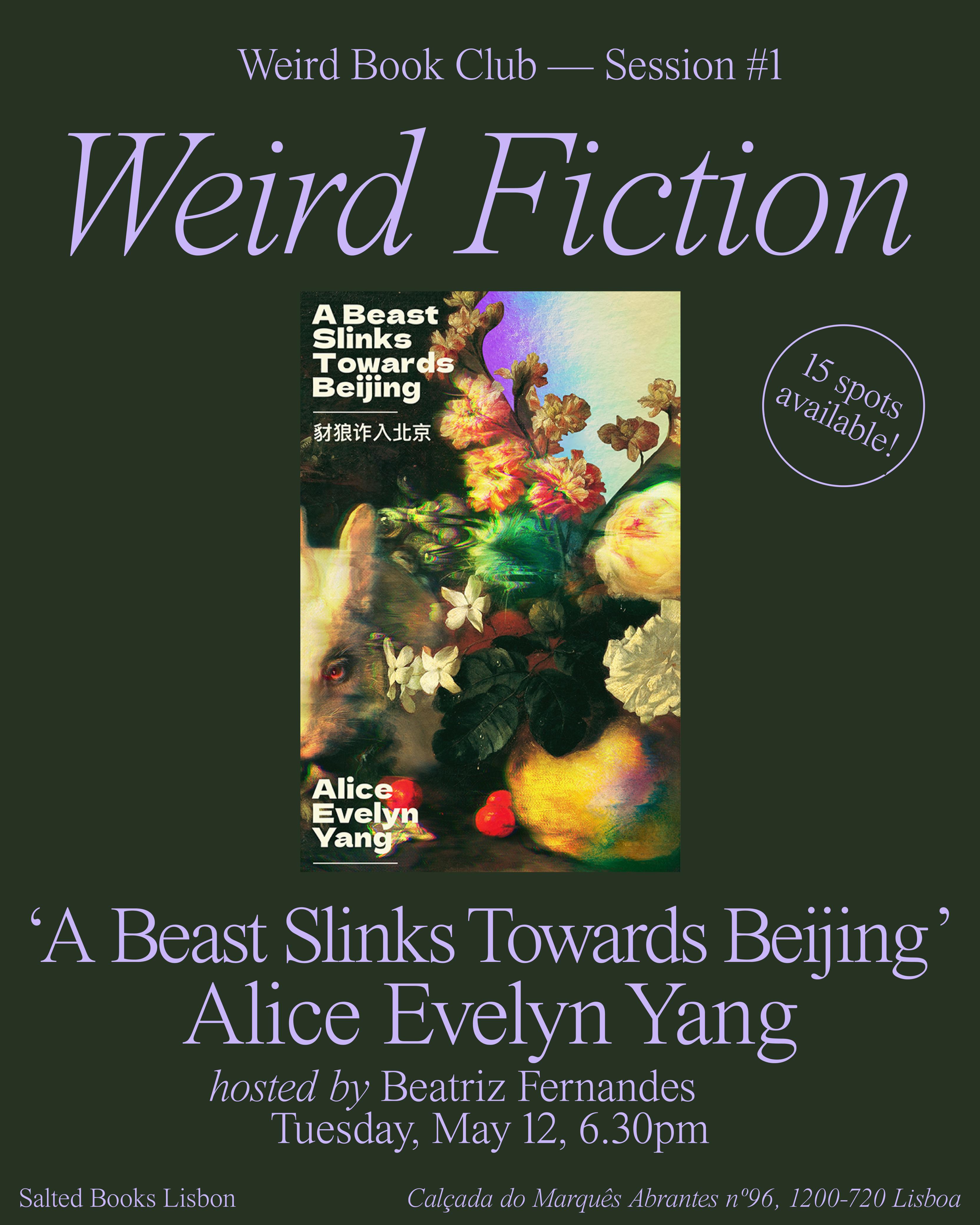Weird Fiction Club - Session #1