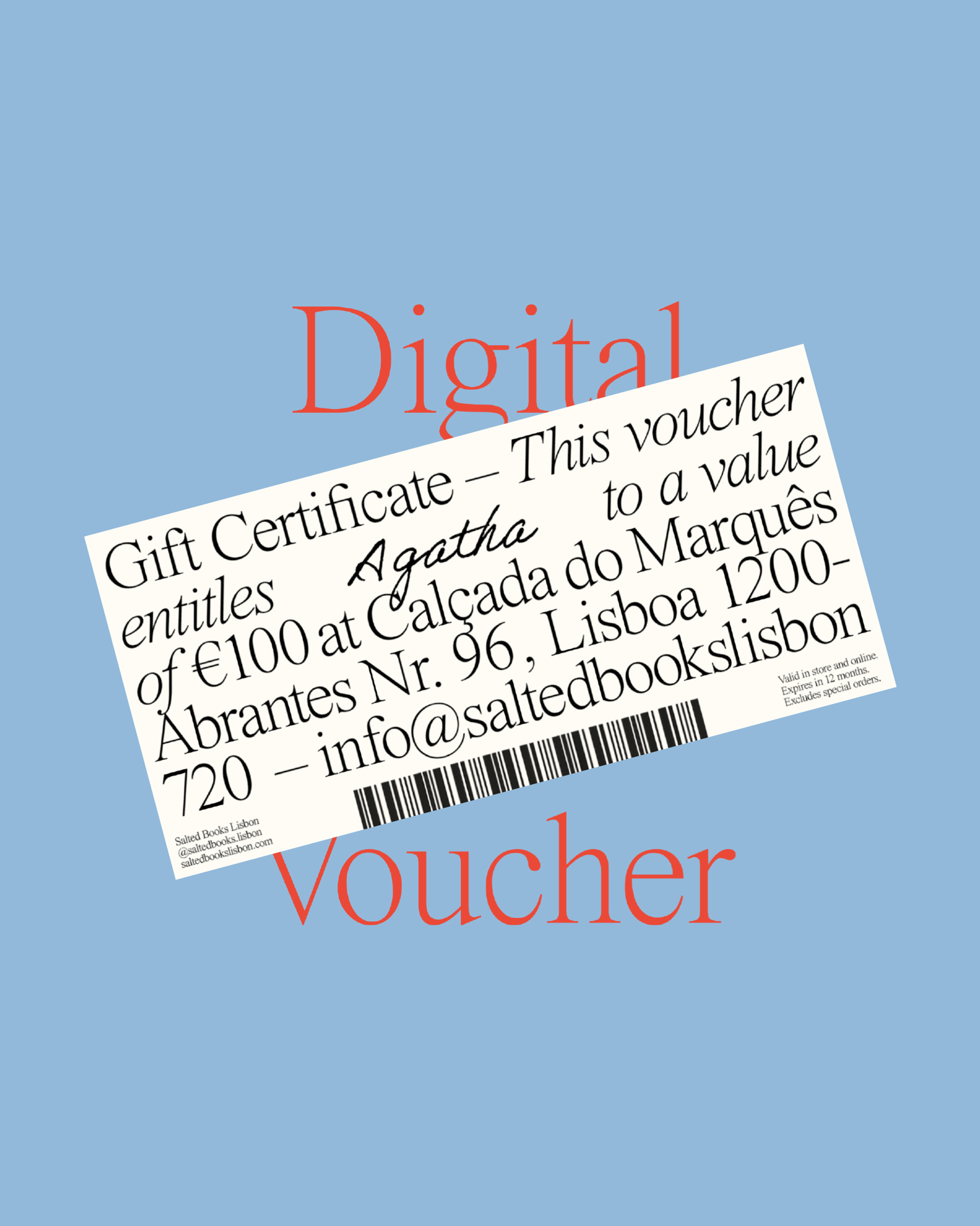 Digital Gift Voucher