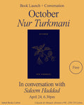 Book Launch + Conversation — October