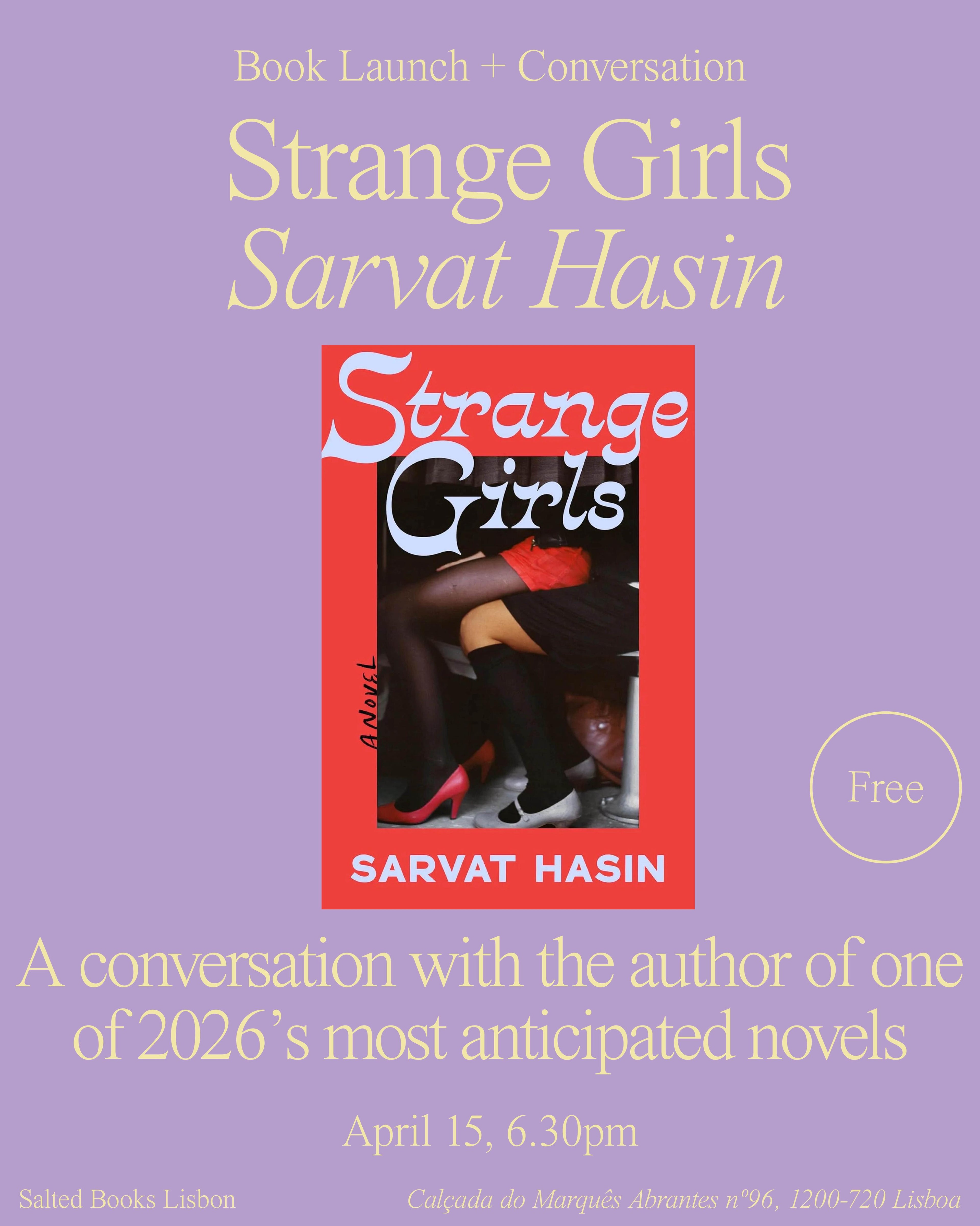 Book Launch + Conversation — Strange Girls