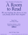 A Room to Read (April Edition)