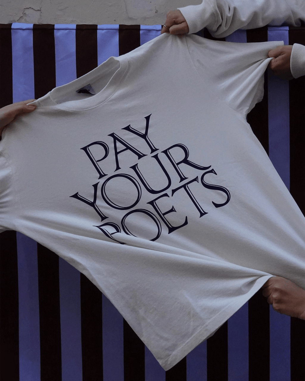 "Pay Your Poets" T-Shirt