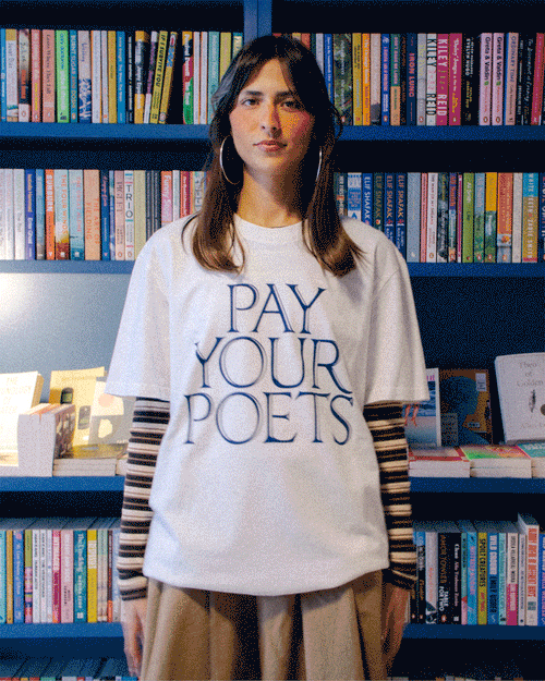 "Pay Your Poets" T-Shirt
