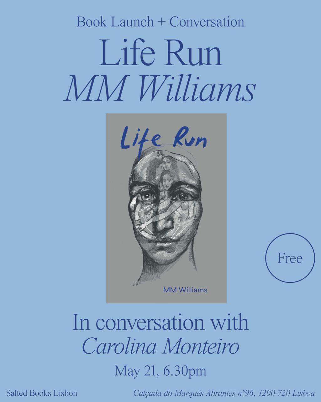 Book Launch + Conversation — Life Run