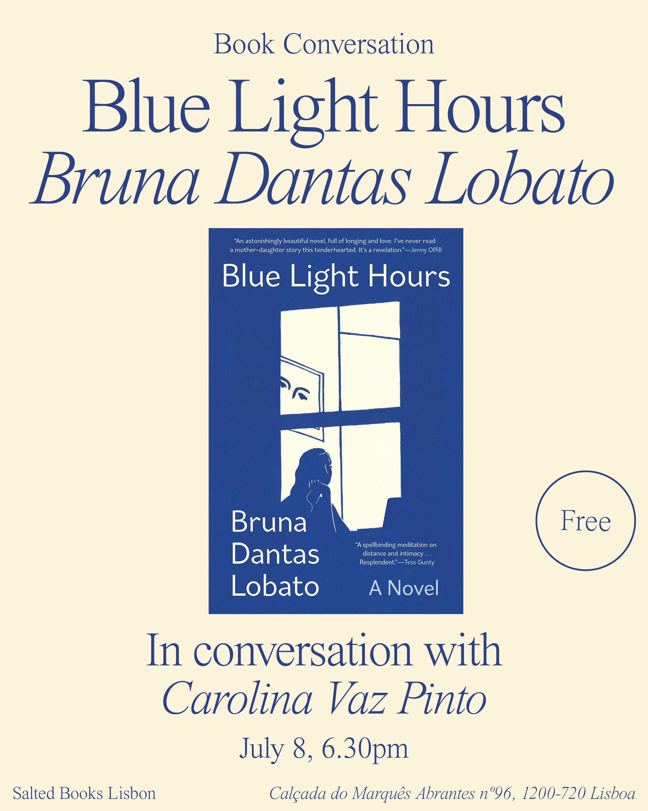 Blue Light Hours — Book Author Conversation