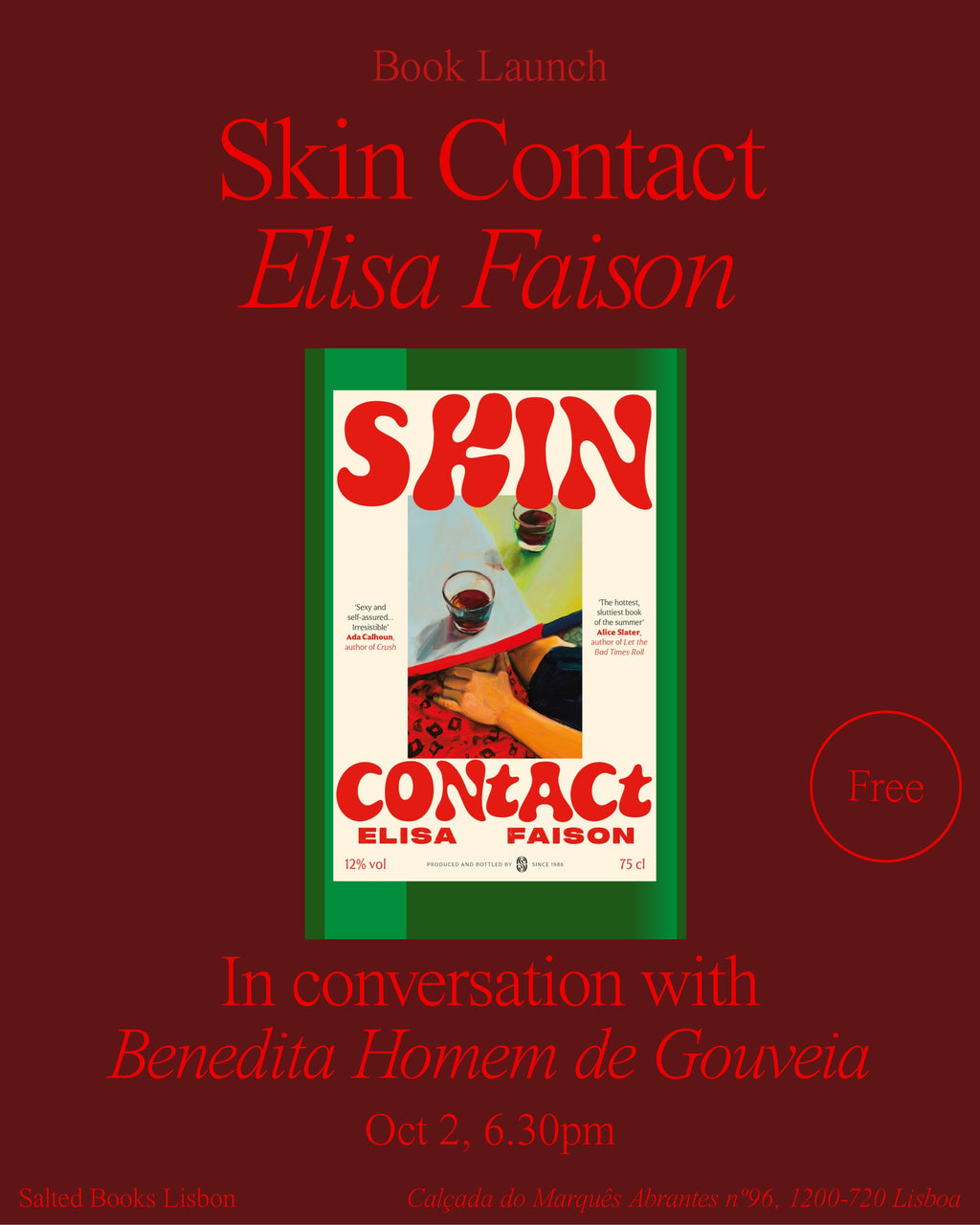 Skin Contact — Book Launch